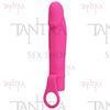 Vibrador con 10 velocidades y anillo para sujetar